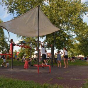 Szabadtéri fitneszparkok kialakítása a város több pontján 003_Katonadomb